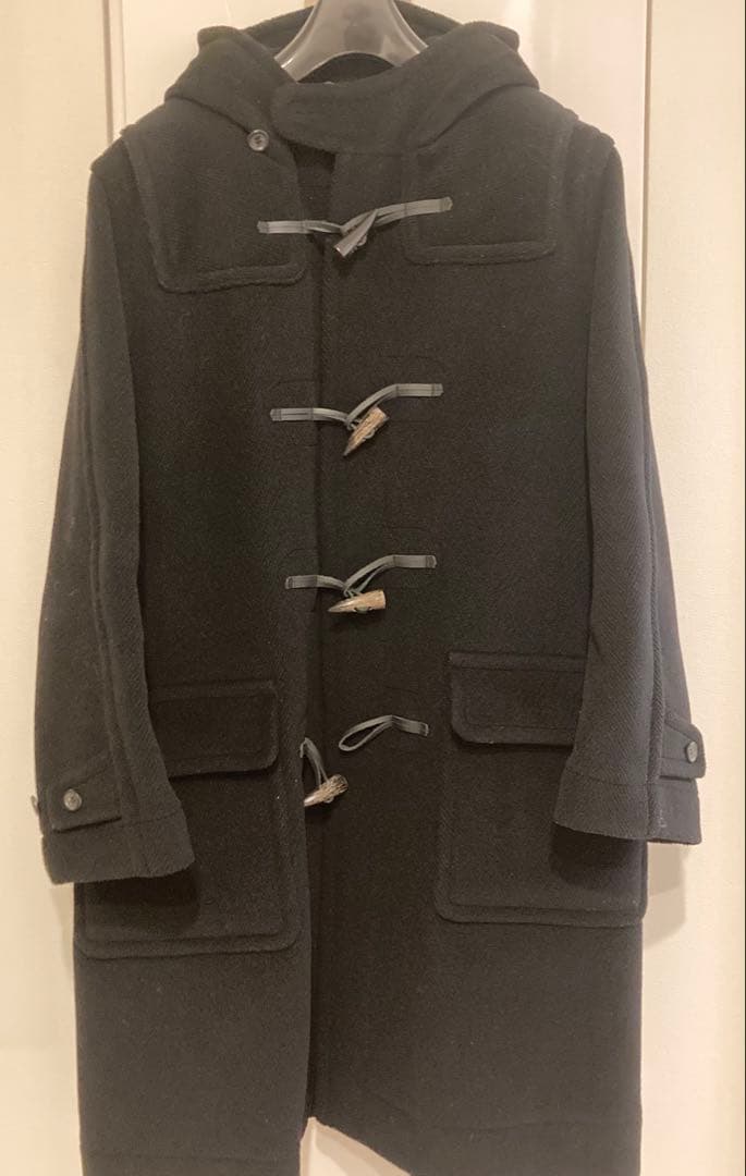 エメラルドマウンテンインバーティア　ダッフルコート　36 ブラック