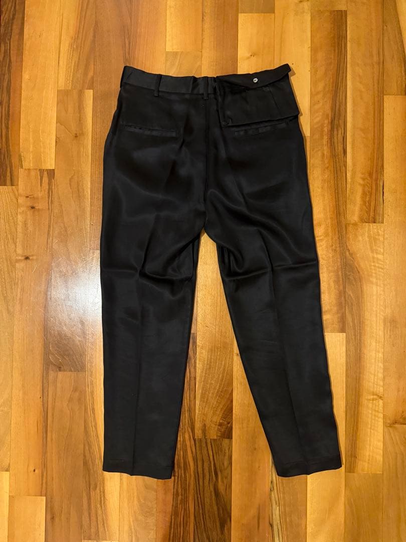 サノバチーズ スラックス ブラック パンツ トラウザー M 新品