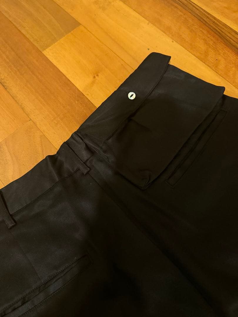 サノバチーズ スラックス ブラック パンツ トラウザー M 新品