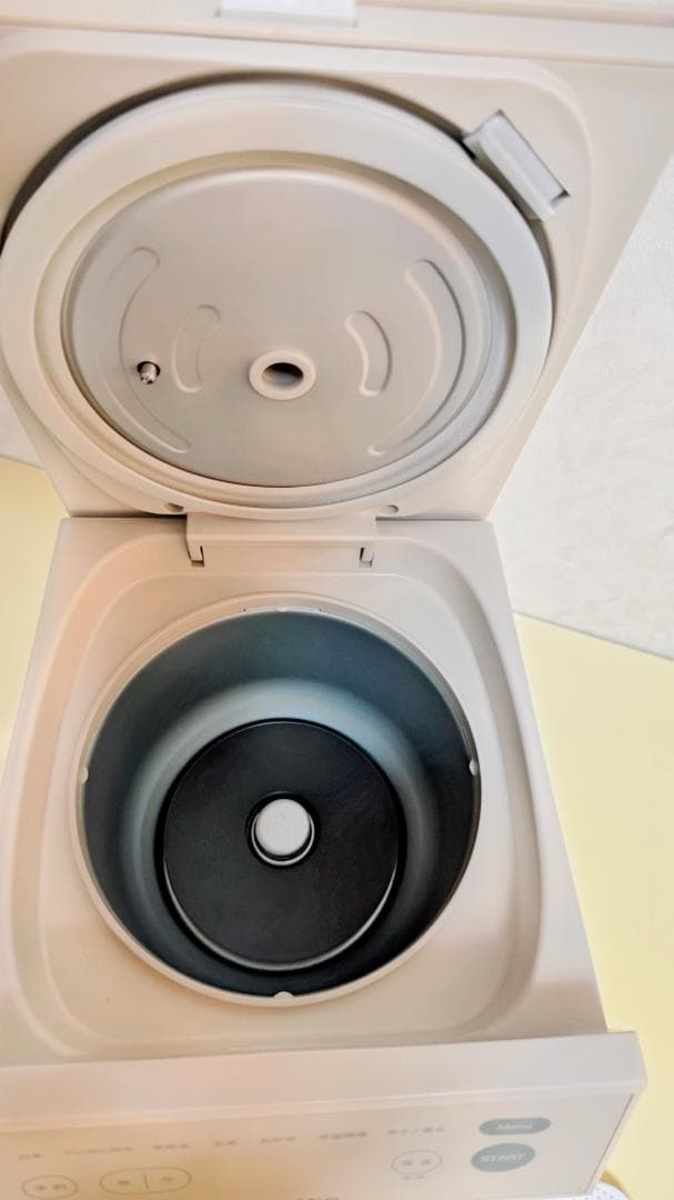 レコルト　クッキングライスクッカー　 RCR-2（ベージュホワイト）