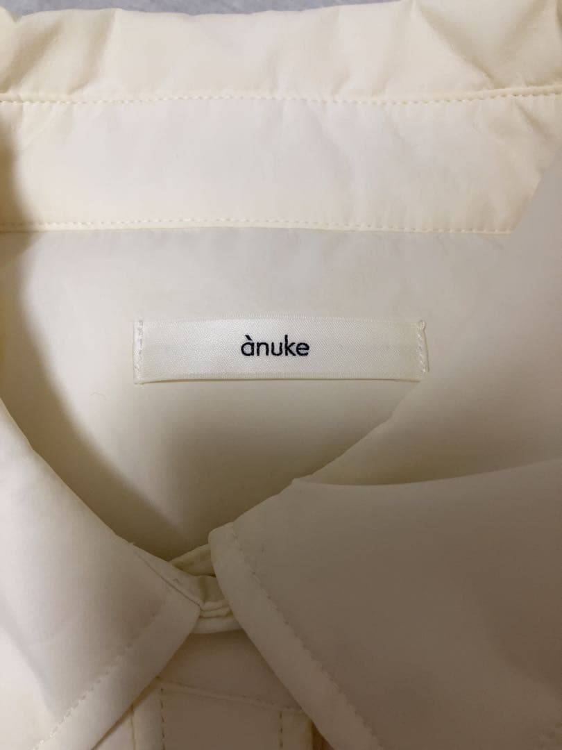 ジャケット・アウター anuke Padding Botton Shirts &Turtle Knit