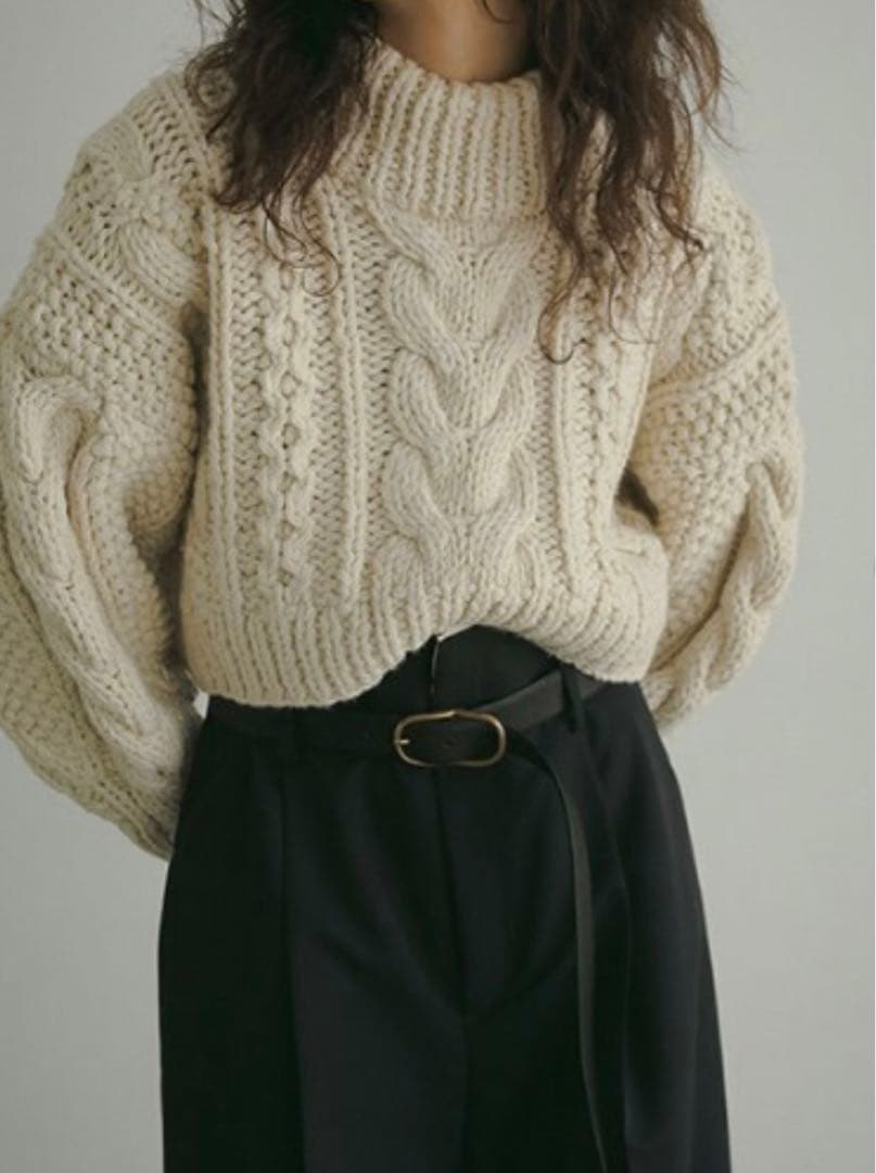 【新品】ETRE TOKYO ブラスバックルレザーベルト