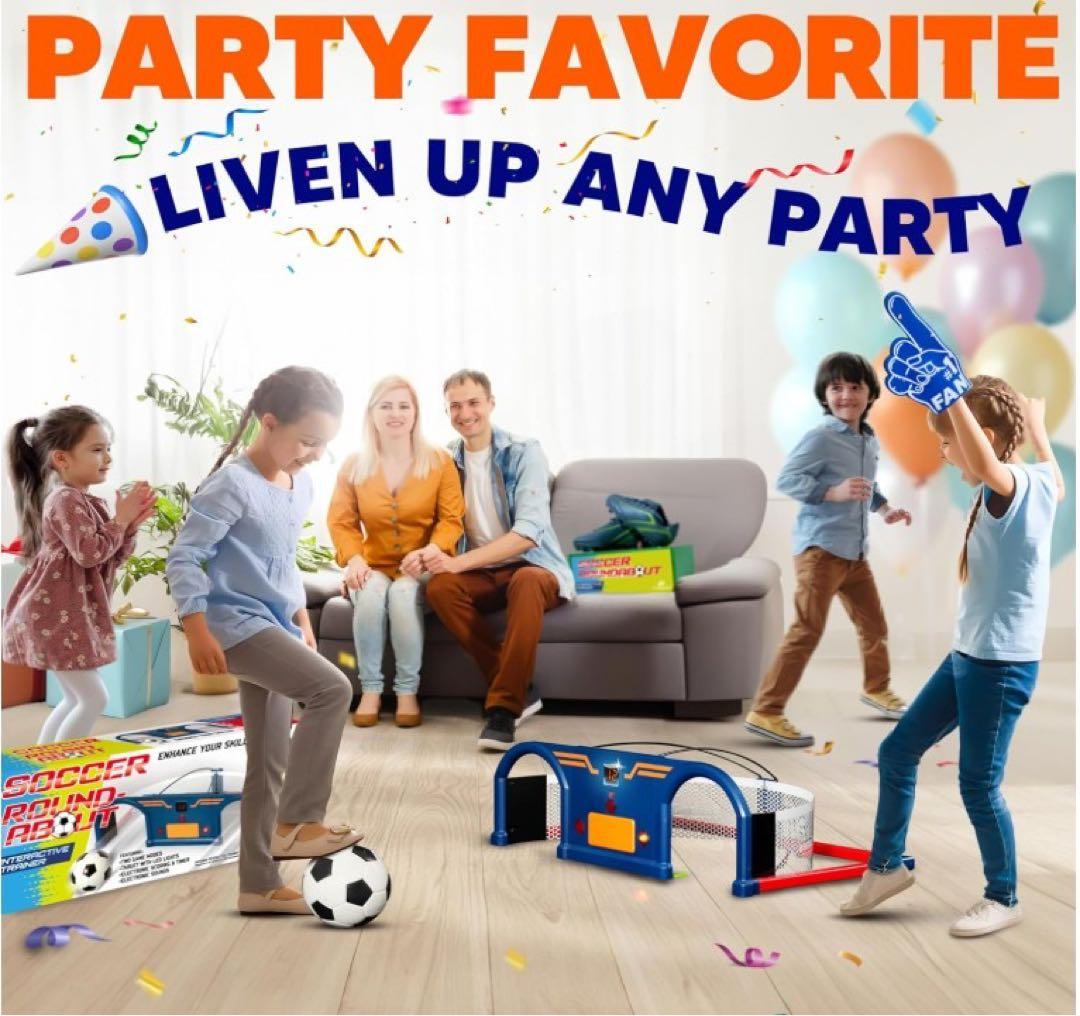 サッカーラウンドアバウトアーケード