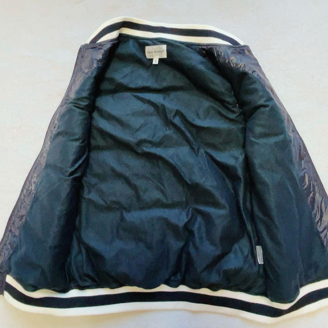 極美品　ジャックバニー　ダウン　マジックダウン　軽量　ベスト ネイビー