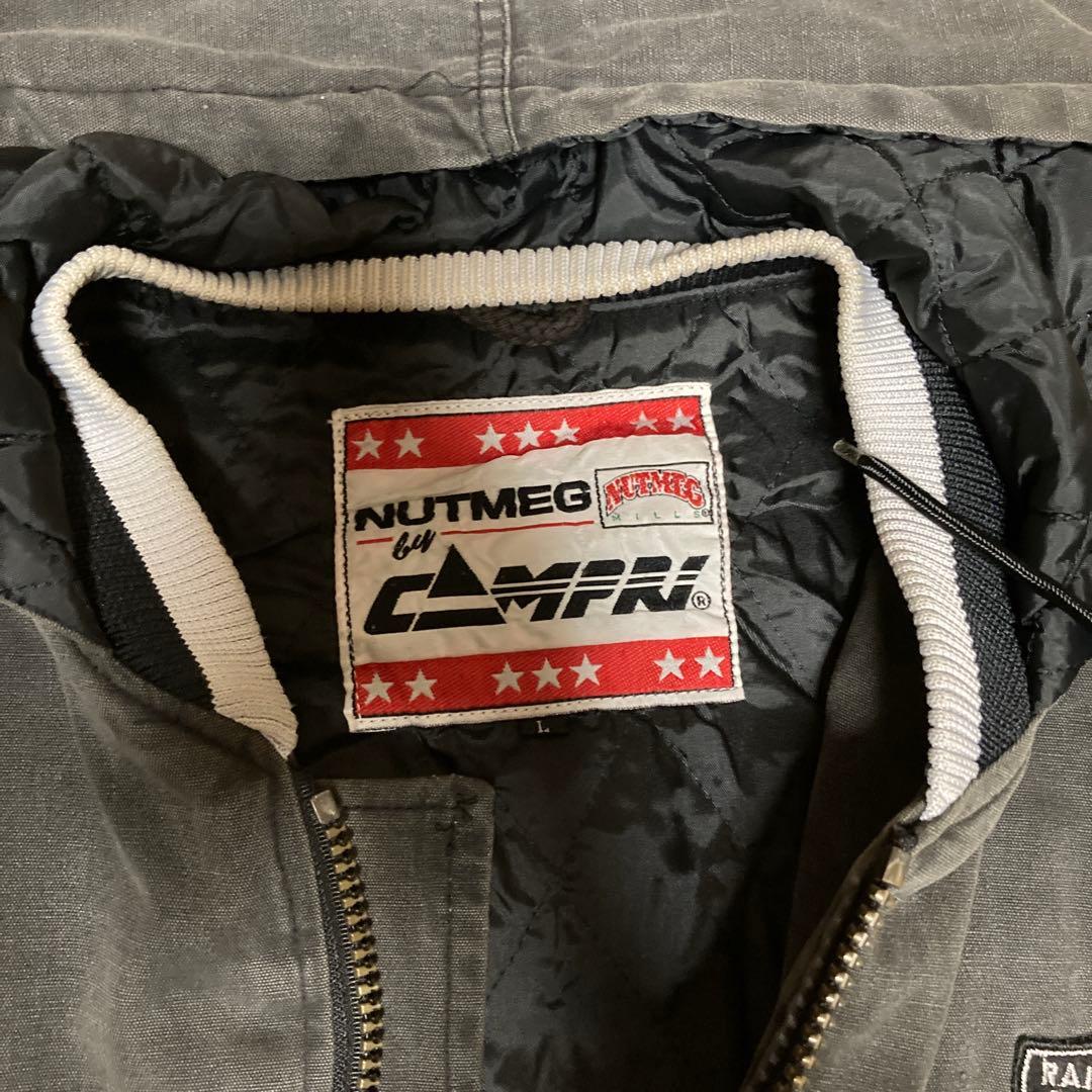 RAIDERS フード付きジャケット ダークグレー