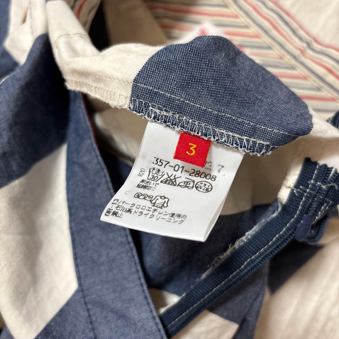 ヴィヴィアンウエストウッド　レッドレーベル　プリーツ　ボーダー　ミニスカート