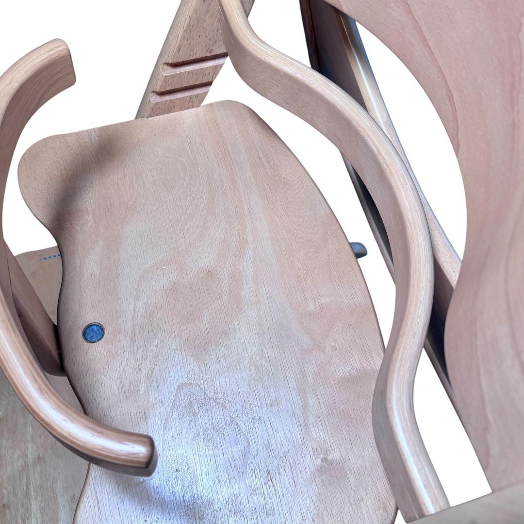 大和屋 すくすくチェア プラス　テーブル・ガード付き 座面・ステップ切り替え可