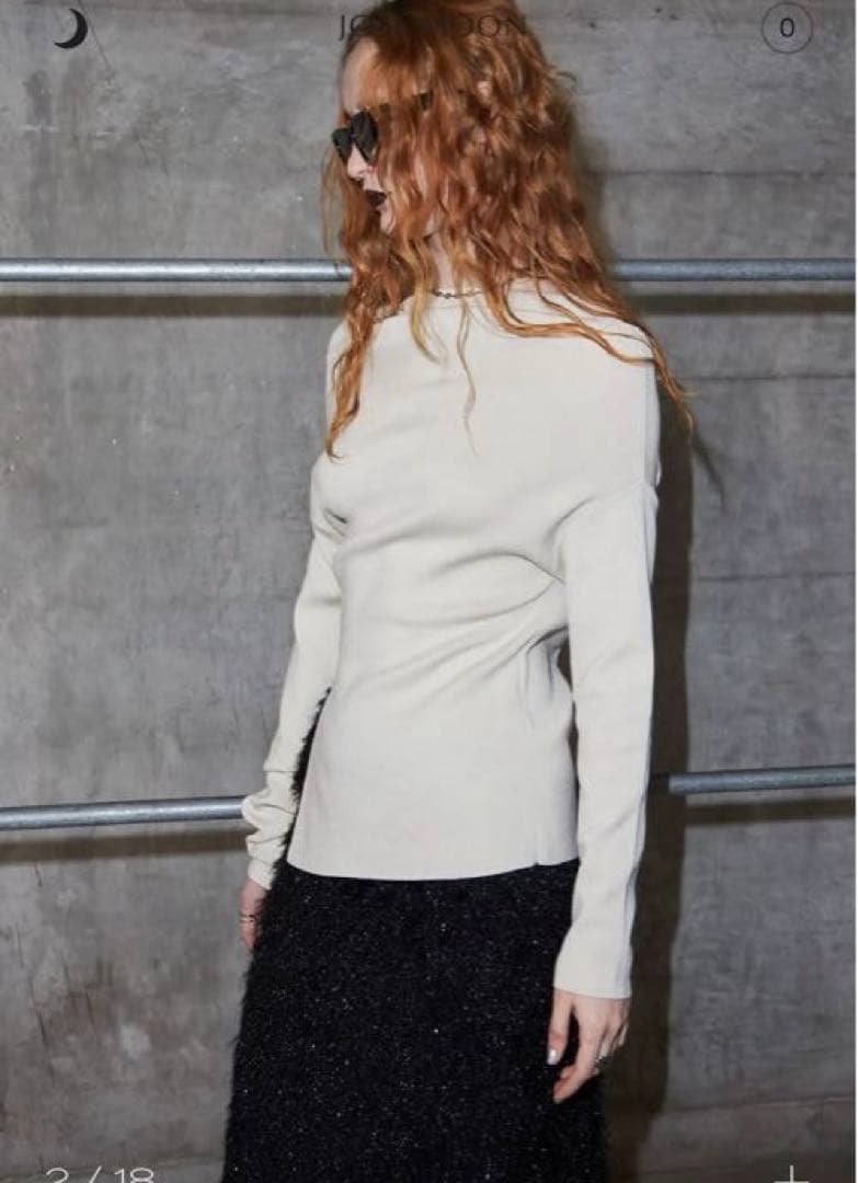 JOSE MOON トップス　アイボリー