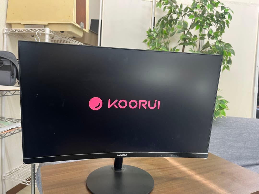 KOORUI 湾曲モニター 24 インチ 24N5C HDMIケーブル付き