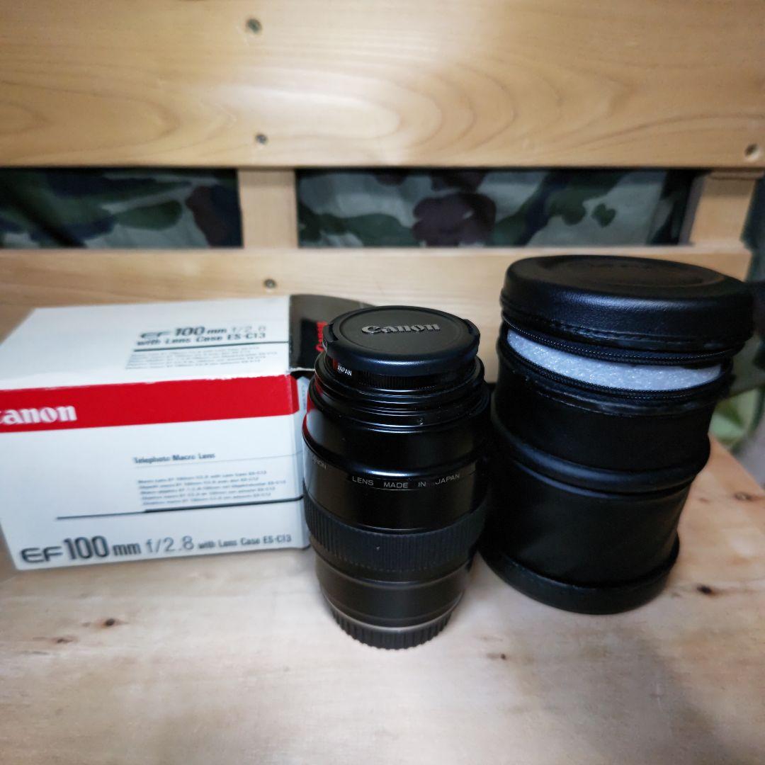 中古　Canon EF100F2.8マクロ