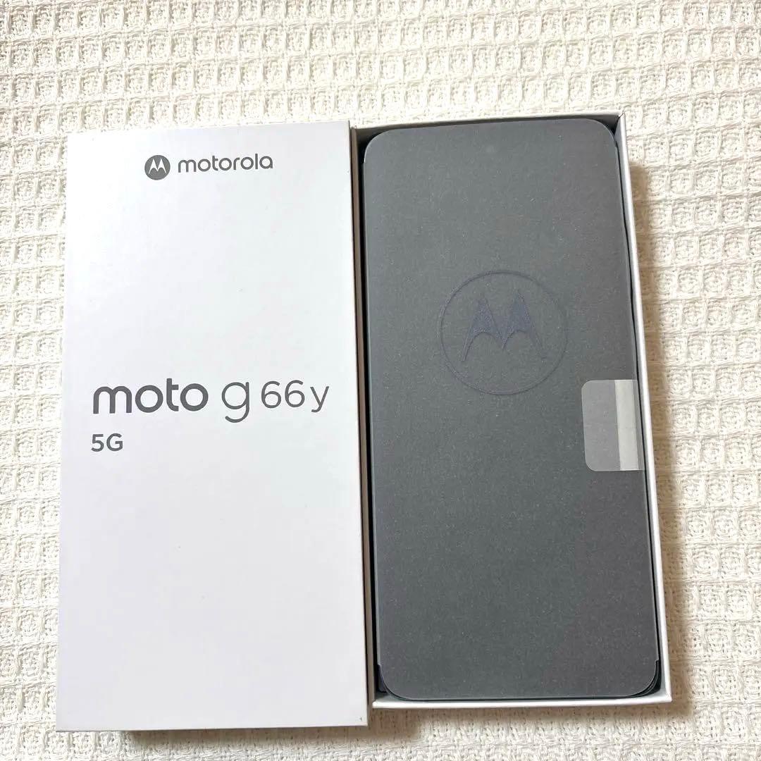 motorola moto g66y 5G 本体　グレーミスト