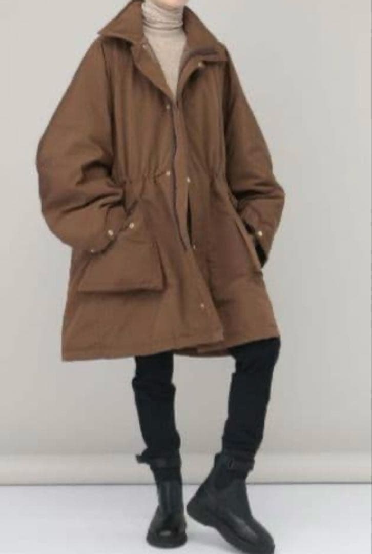 最終お値下げ❗️カレンソロジー【&RC】スウェーディッシュモッズコート ブラウン