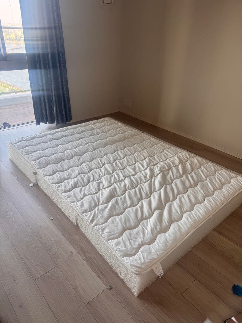 「姫熊」エアウィーヴ ベッドマットレスS02 3分割　ダブルサイズ