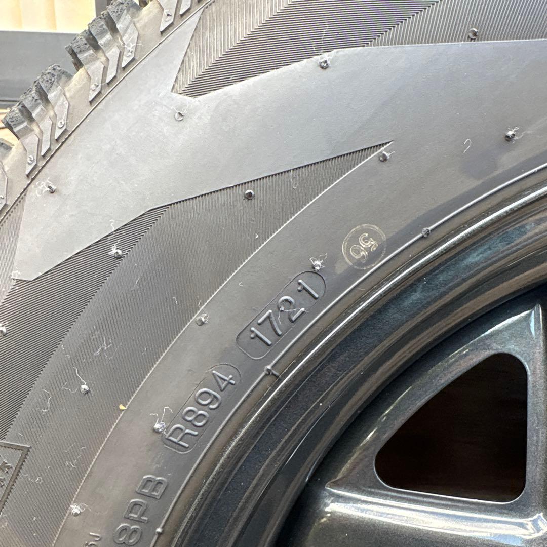 【年末値引き】ジムニー　スタッドレスタイヤ　純正スチールホイール４本セット