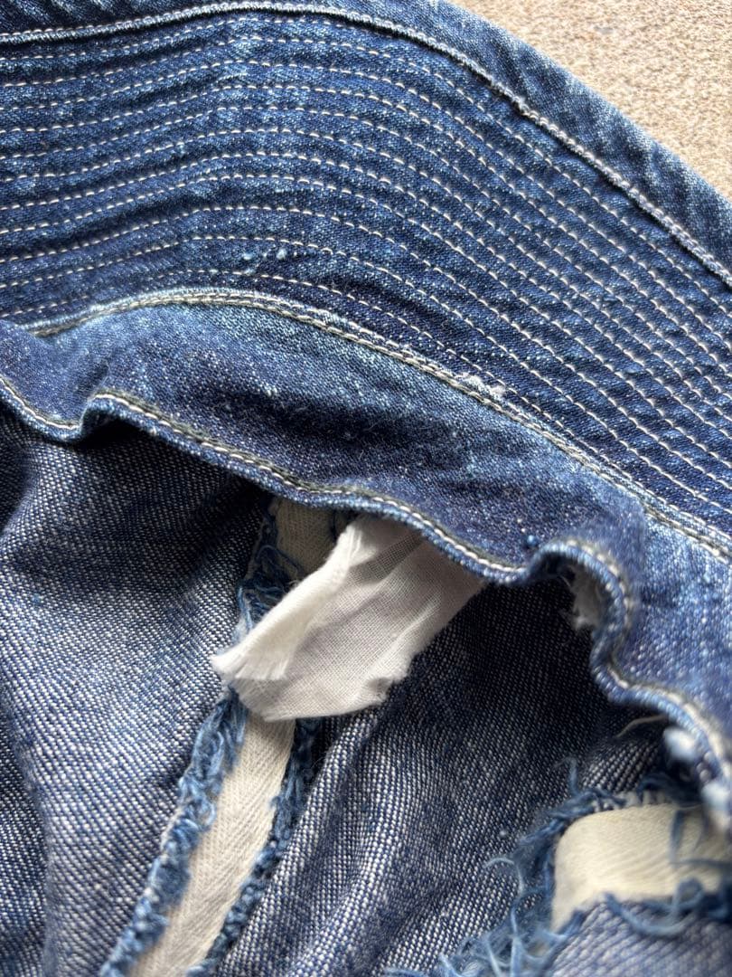 40s M37デニムハット ヴィンテージ オリジナル 実物 大きめサイズ