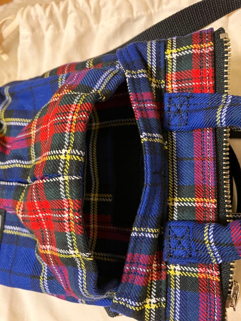 ポーター ハウル　タータン　ショルダーバック