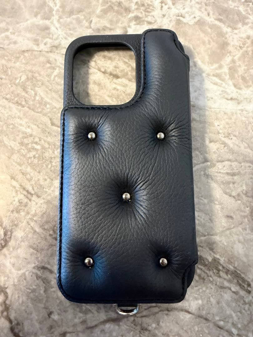 DEMIU デミュウ バロン サンク iPhone16Pro ケース 黒