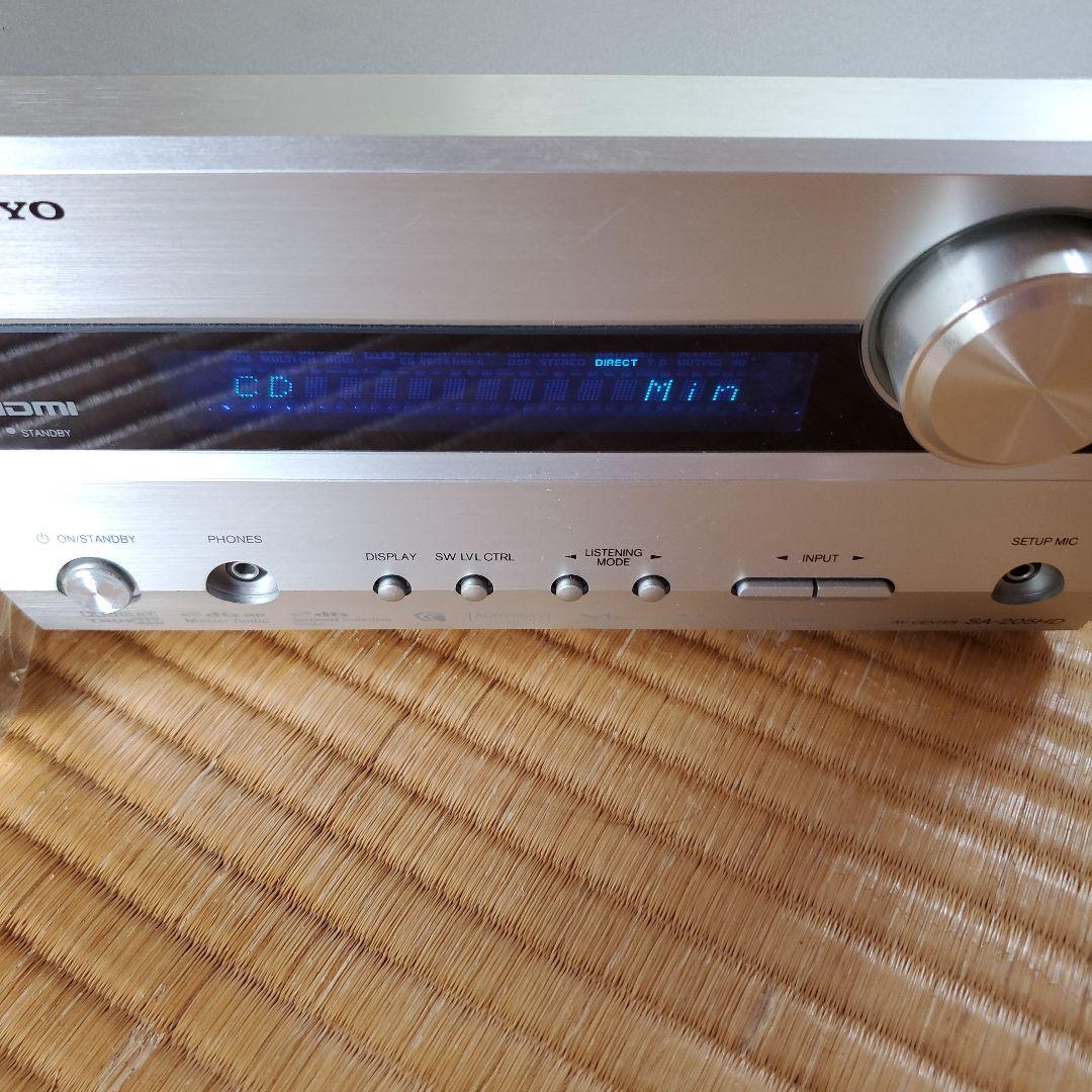 T*e様 ONKYO SA-205HD AVセンター AVアンプ　動作未確認