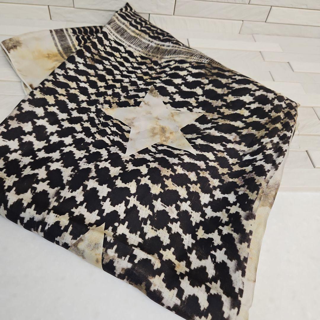 イタリア製GIORGIO BRATO ジョルジオブラット大判 シルク ストール