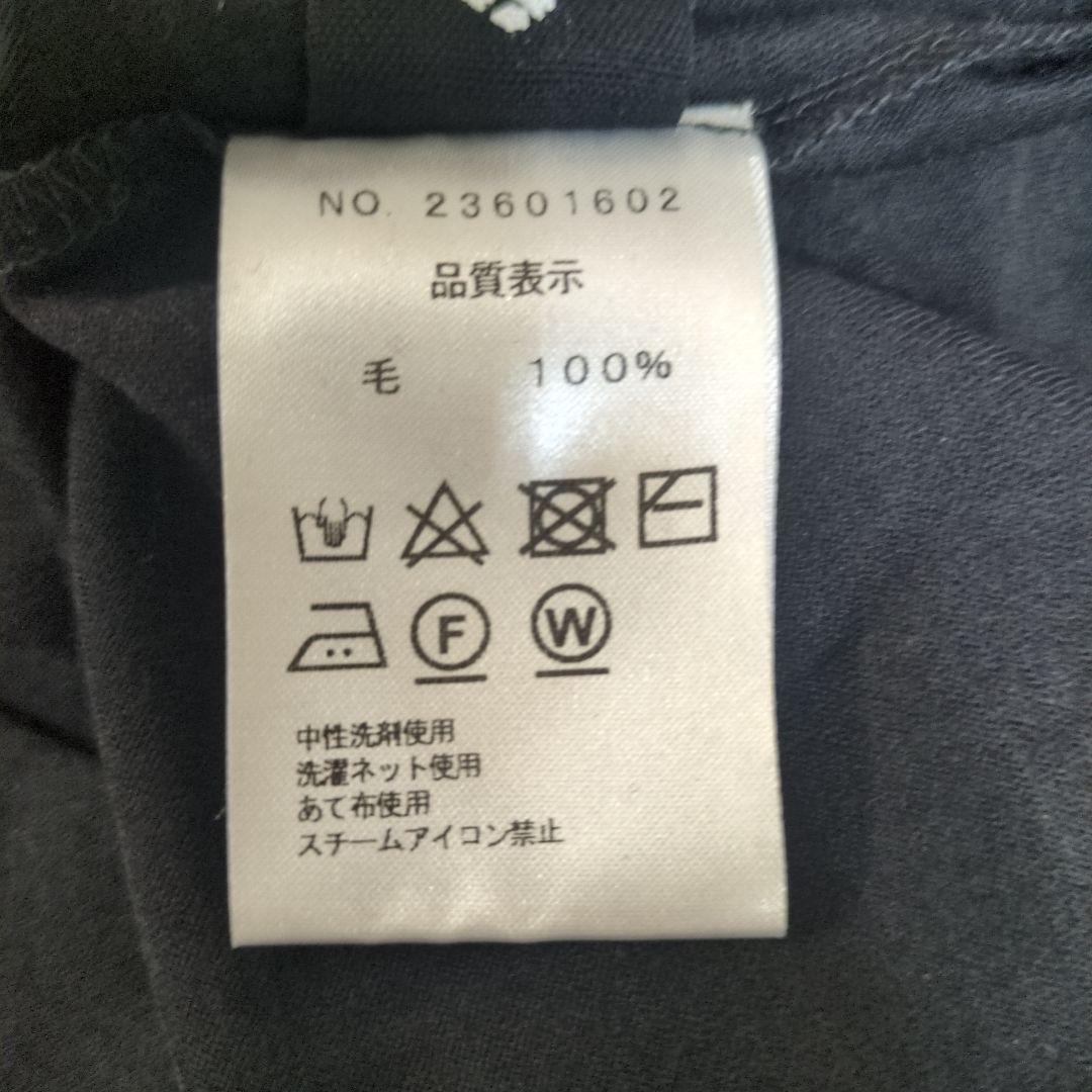 群言堂 メリノ天竺 カットソー 黒