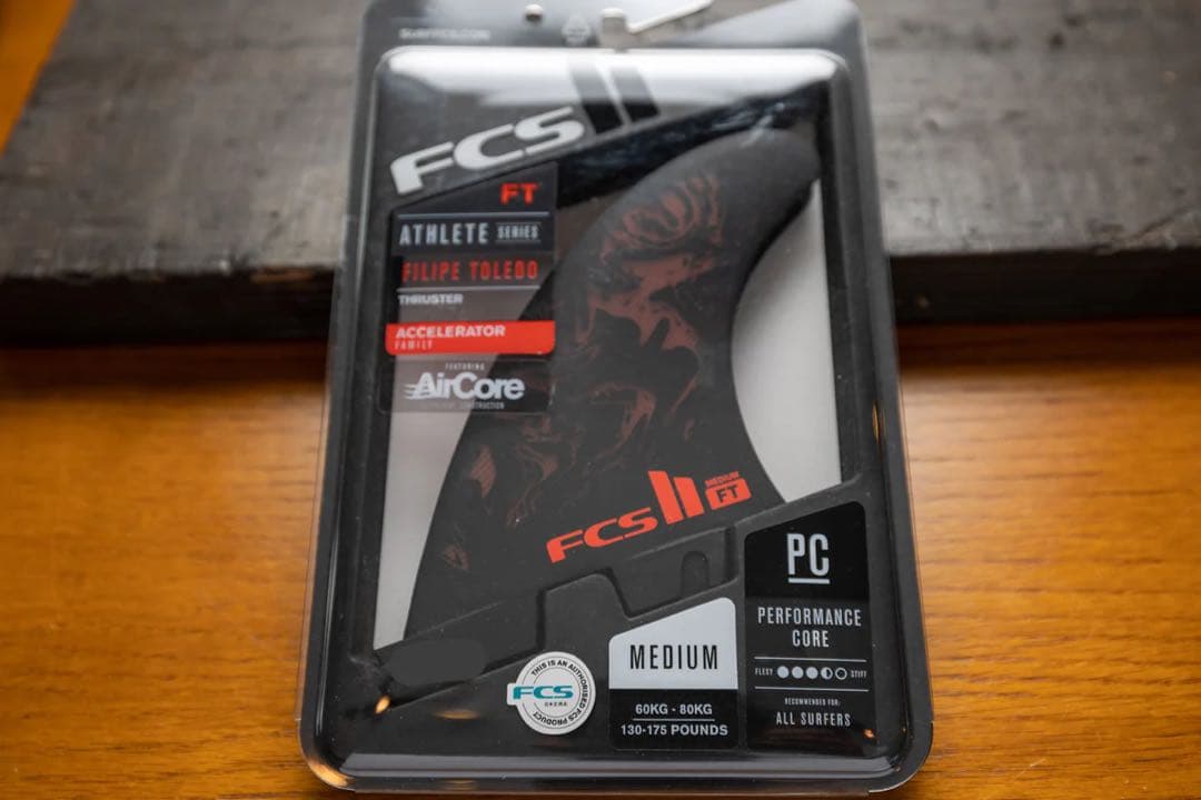 ポンジリ　FCS II Filipe Toledo トライフィンセット