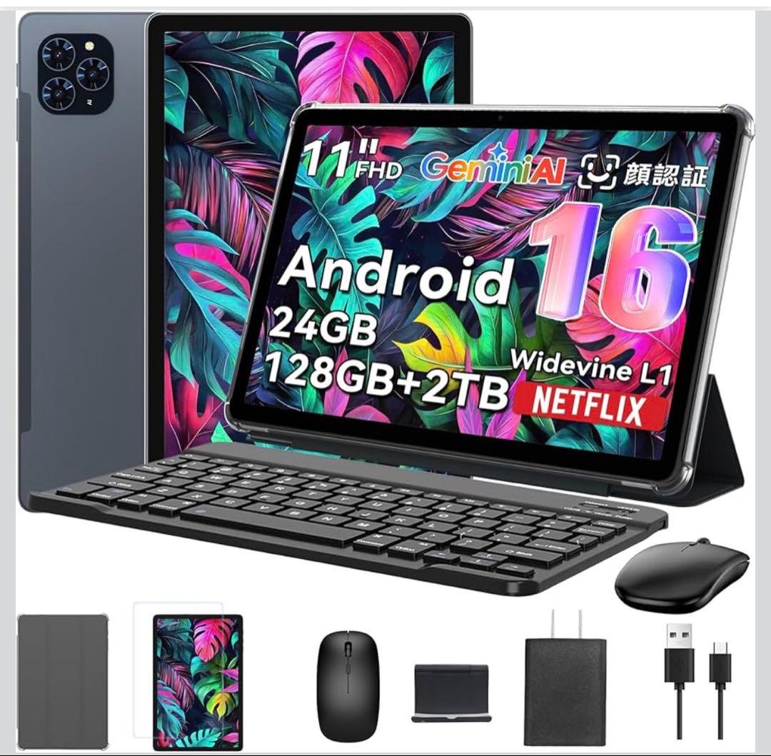 Android16 タブレット 11インチ 新登場TABWEE T90WiFi