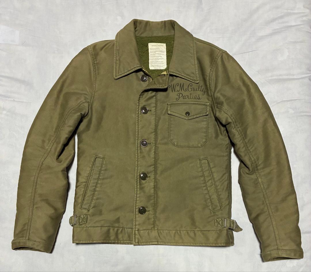ワコマリアA2初期型ジャングルクロスデッキジャケットSWACKOMARIA60s
