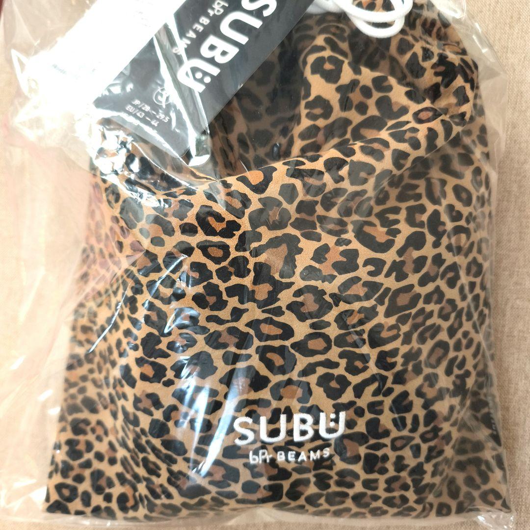 bPr BEAMS 別注 SUBU フェイク ヌバック サンダル 新品 未使用