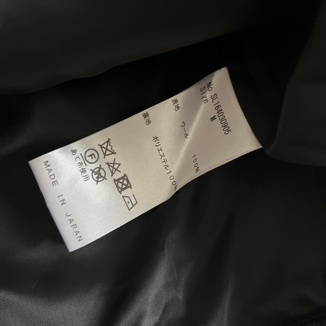 シェリエ　sheller ウールステッチフレアスカート　M