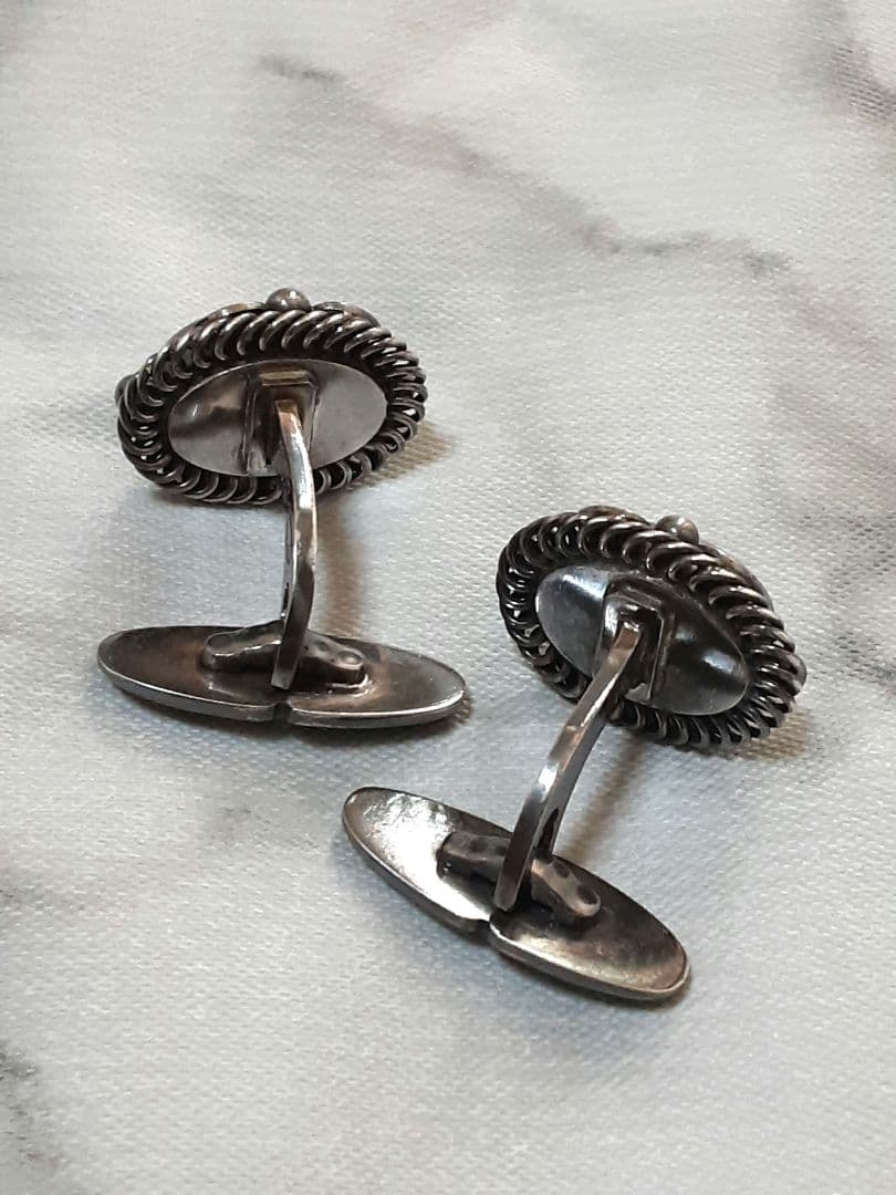   / ジョージ ジェンセン 17 カフス ヘマタイト