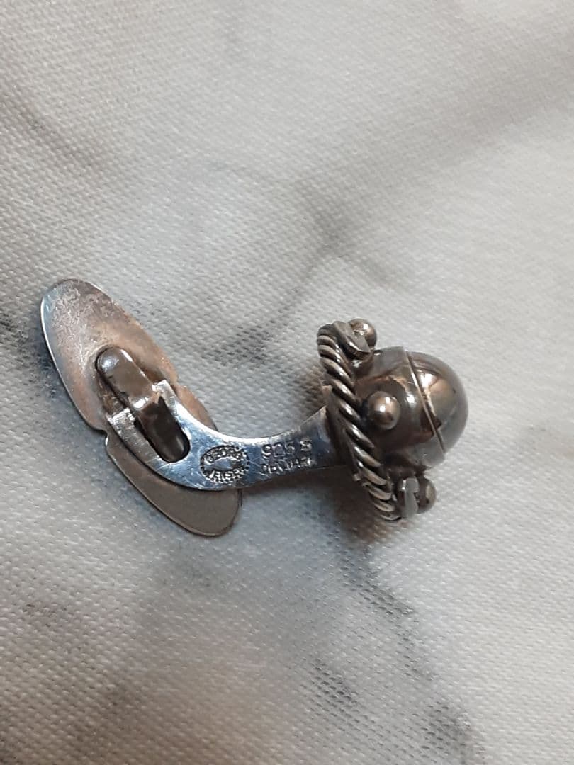   / ジョージ ジェンセン 17 カフス ヘマタイト