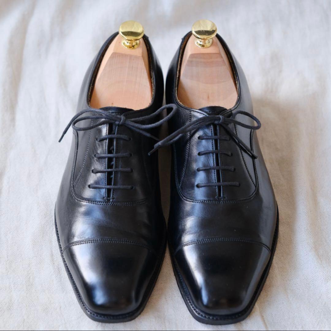 値下げ中　美品Tricker'sトリッカーズオックスフォードストレートチップ黒6