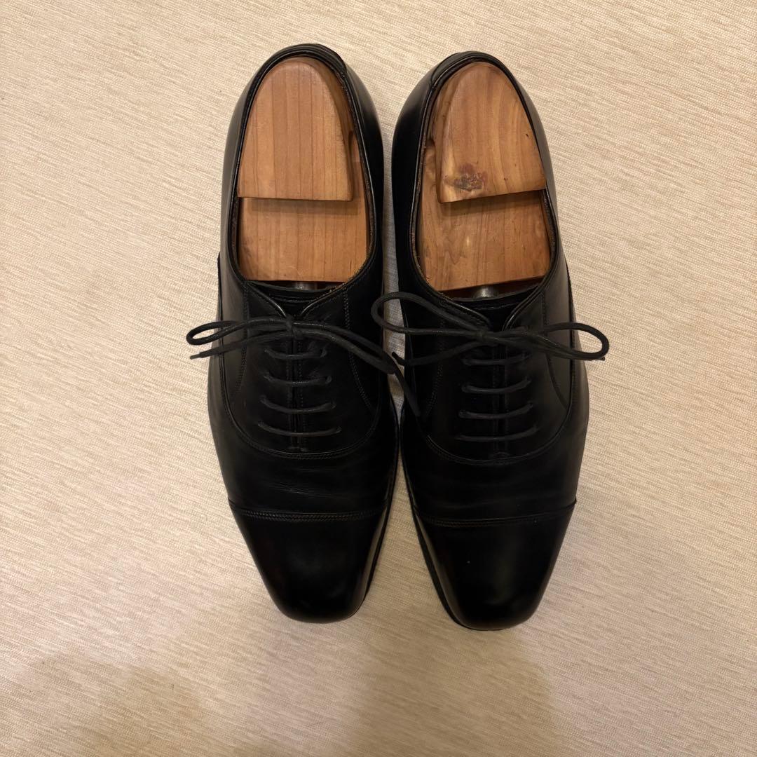 値下げ中　美品Tricker'sトリッカーズオックスフォードストレートチップ黒6