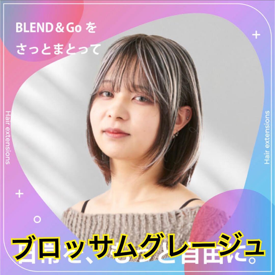 新品完売シートエクステトップエクステンションハイライトブロッサムグレージュ