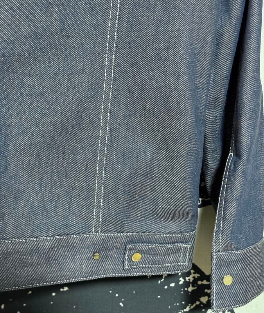 エブール ebure リアクティブデニム コンパクトジャケット Gジャン