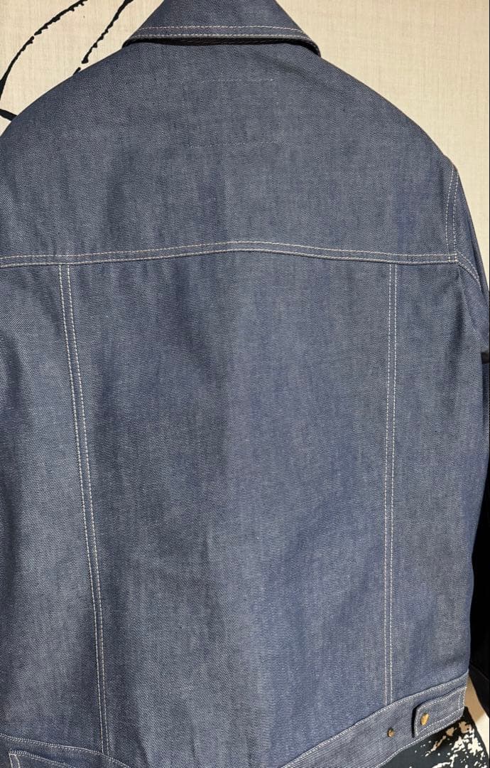 エブール ebure リアクティブデニム コンパクトジャケット Gジャン