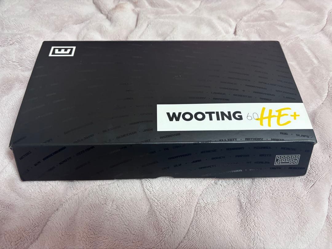 Wooting 60HE+ US配列 RGB｜箱・付属品完備