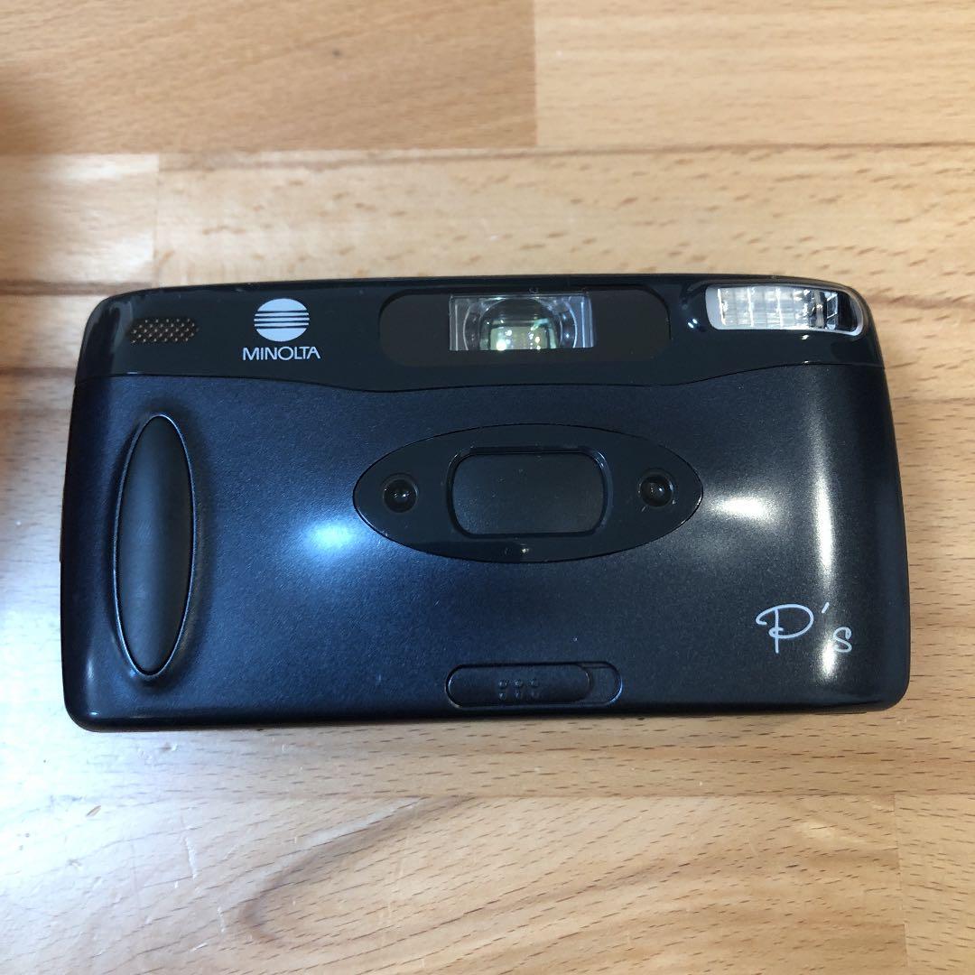 【動作確認済】MINOLTA p's コンパクトフィルムカメラ