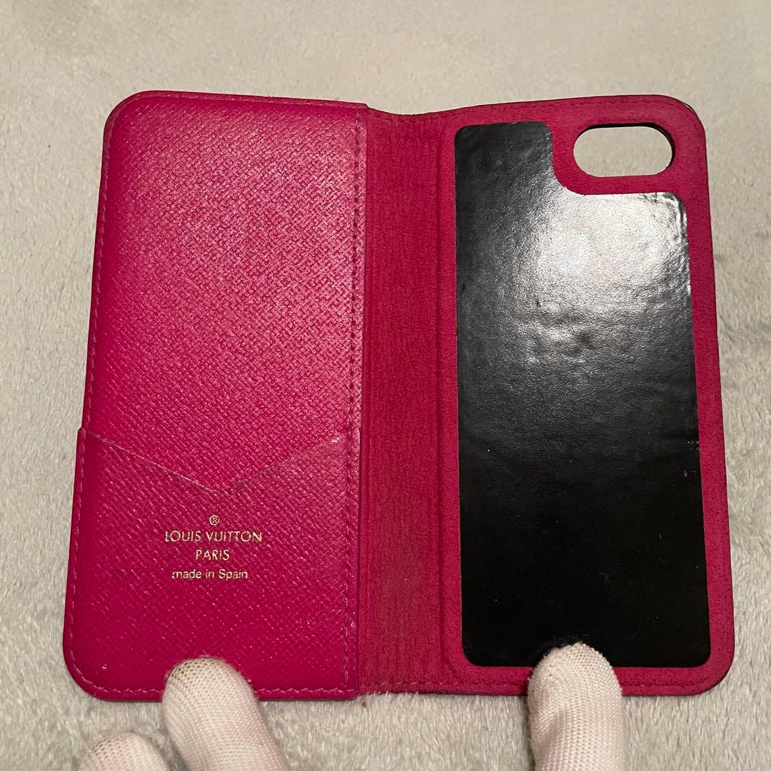 ルイヴィトン iPhoneケース 7 8 SE 手帳型 モノグラム