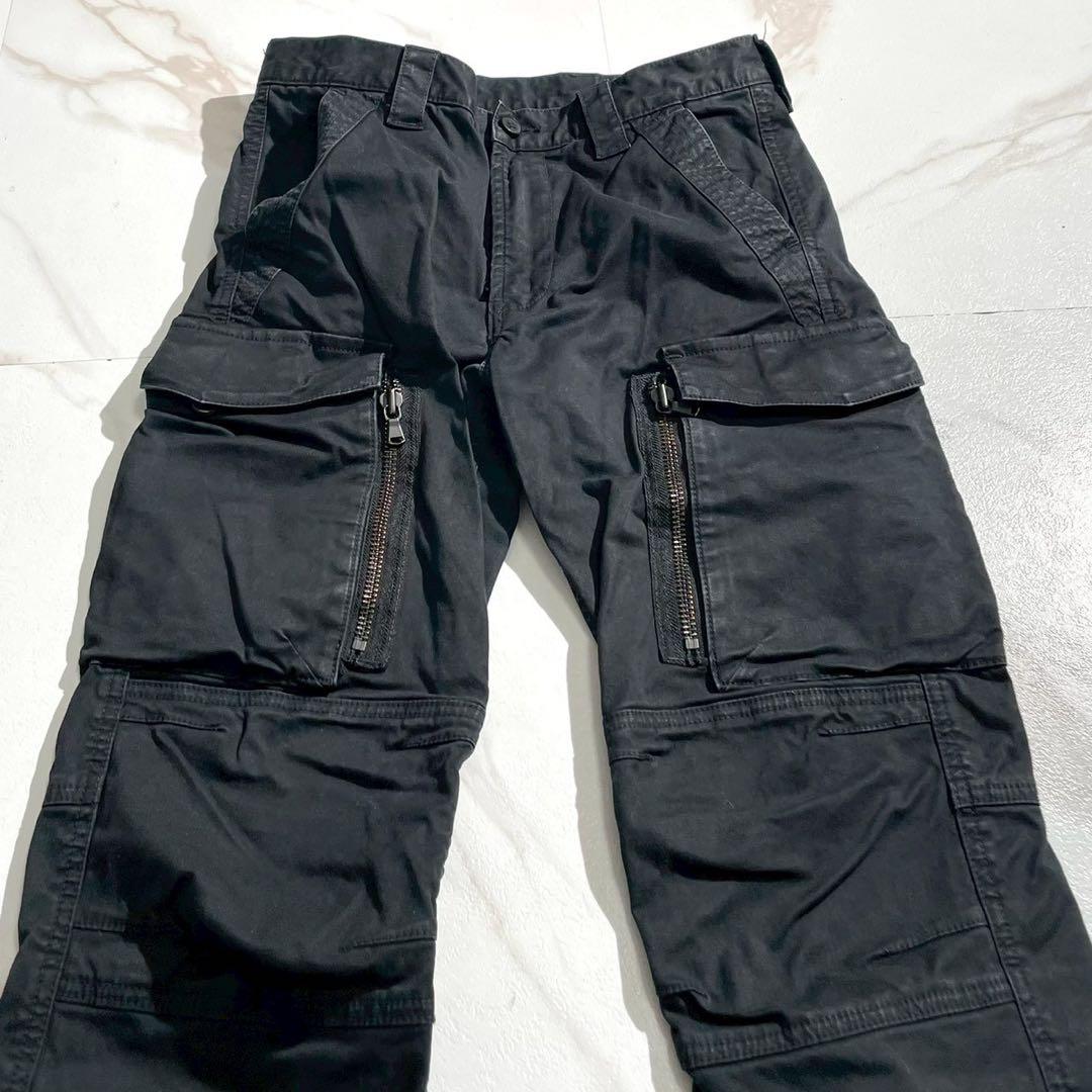 【希少】リップヴァンウィンクル カーゴパンツ アーカイブ Y2K 黒 Lサイズ