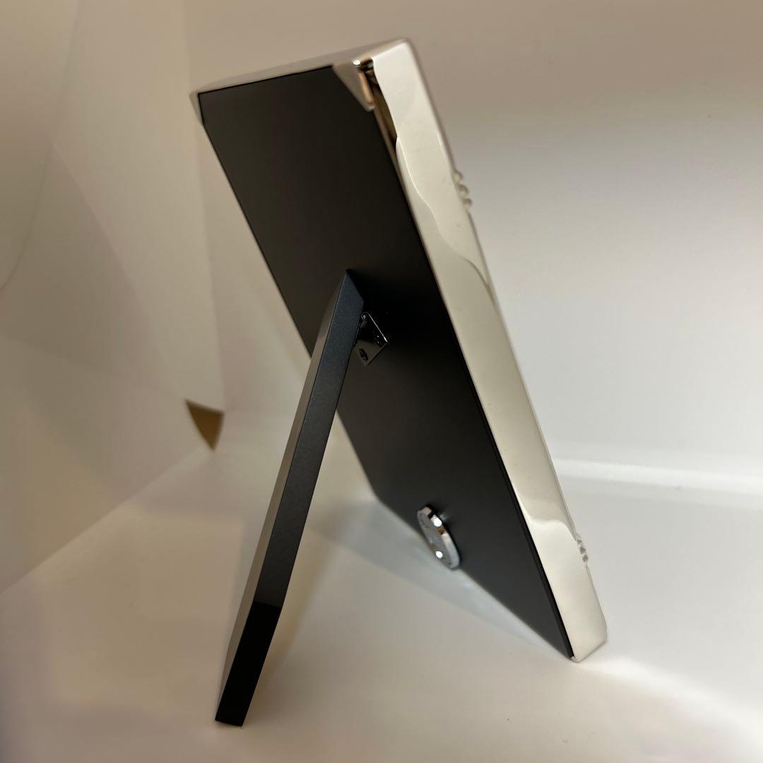 新品未使用　銀座WAKOプラチナ写真立て　スパイラル　箱等有