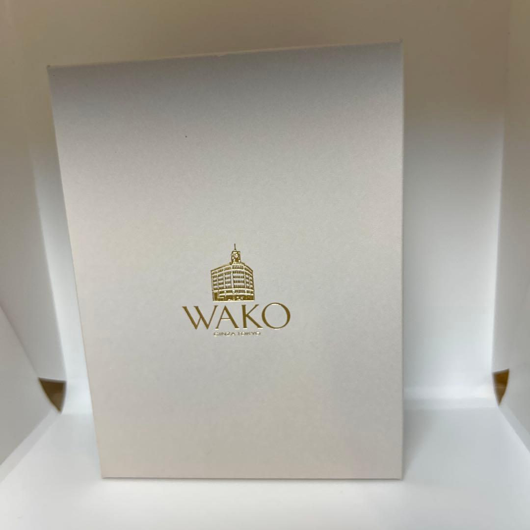 新品未使用　銀座WAKOプラチナ写真立て　スパイラル　箱等有