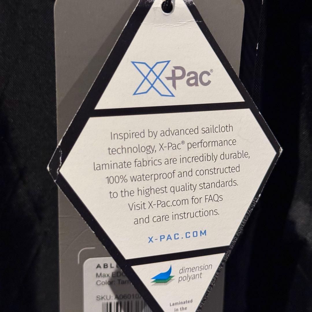 新品タグ付 ABLE CARRY Max EDC / Tarmac Black