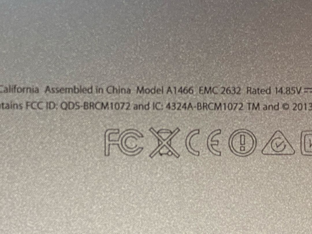 MacBook Air (13-inch, Mid 2013) ※一部ジャンク