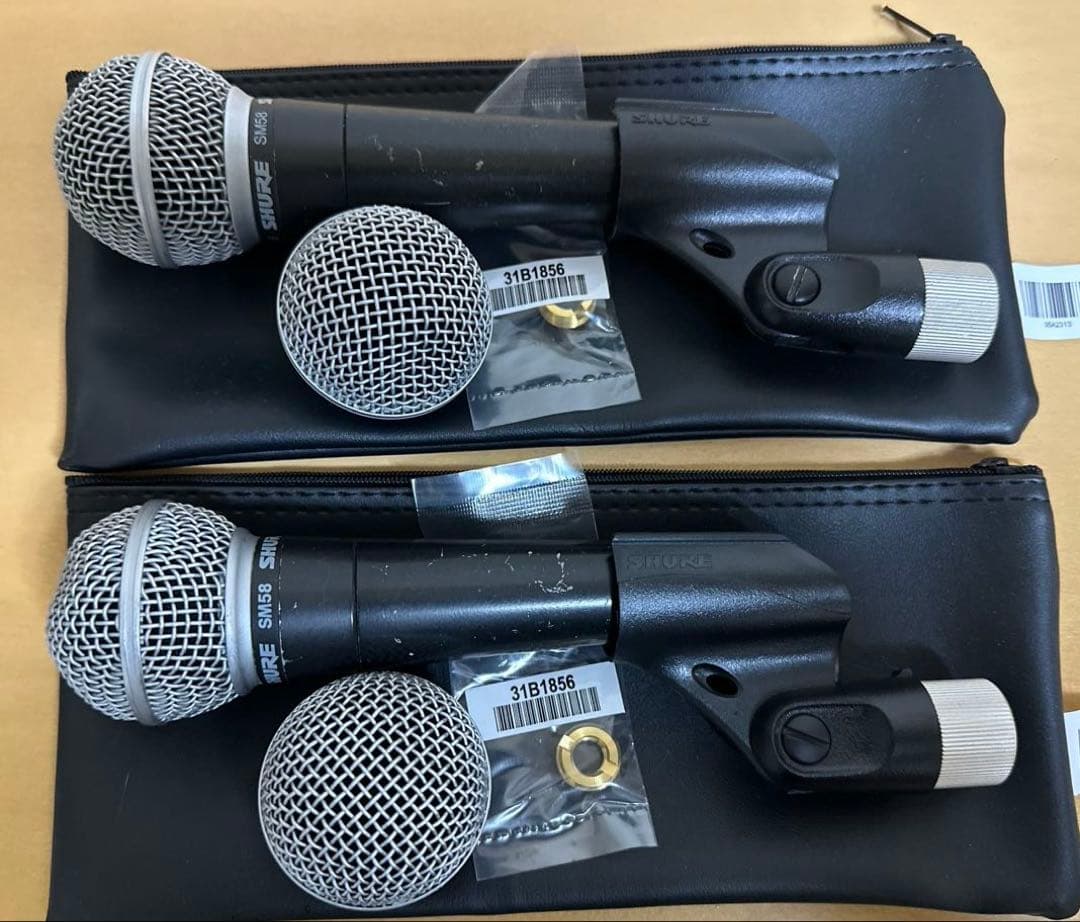 SHURE　SM58 2本セット　メキシコ製　音出しOK 中古