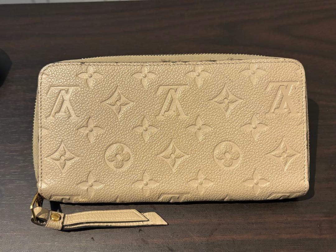 Louis Vuitton ヴィトン　アンプラント　ラウンドファスナー長財布