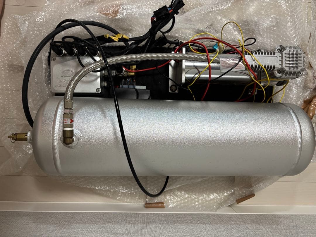 エアサス イデアル スーパーマキシマム4独 一式 GRX120マークX取り外し