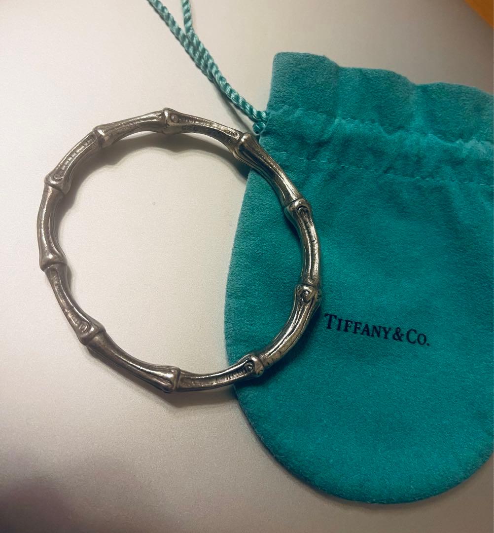 Tiffany & Co. バンブーデザイン シルバーバングル