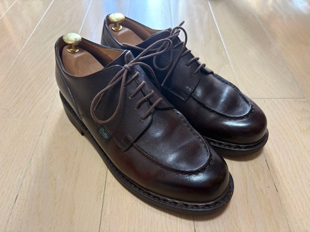 【⚠️お値下げ可】パラブーツ　シャンボード　サイズ7　カフェ