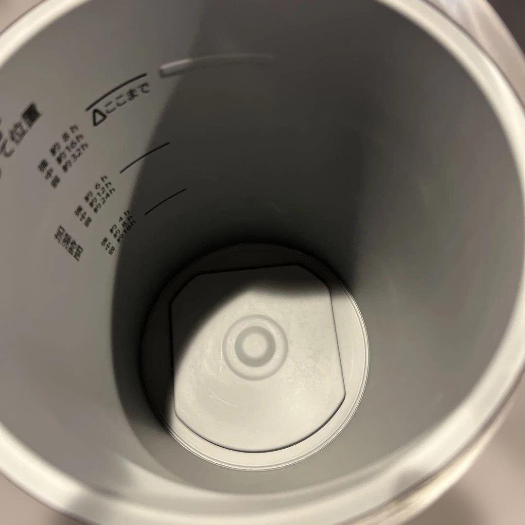 美品 象印 スチーム式加湿器 EE-DC50-HA グレー 大容量 4L